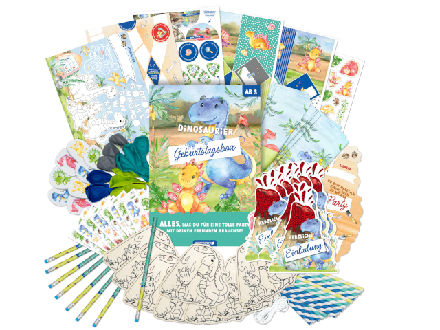 Geburtstagsbox – Dino