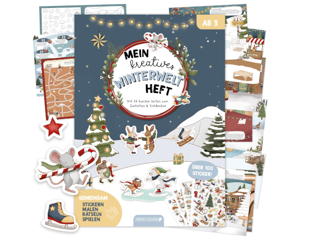 Mein kreatives Winterwelt Heft