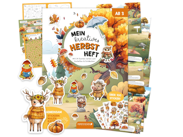 Mein kreatives Herbstwelt Heft