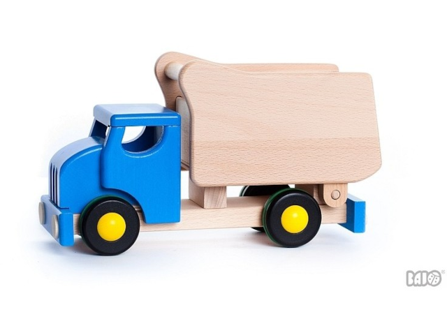 LKW-Kipper blau