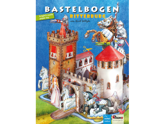 Ritterburg – Bastelbogen