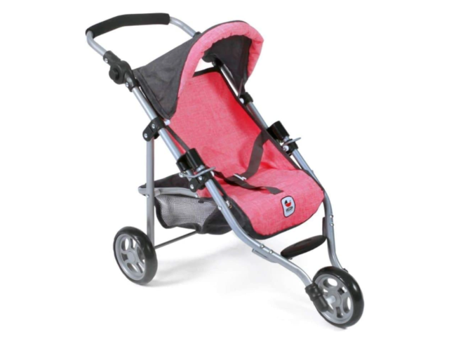 Jogging-Buggy Lola grau-pink