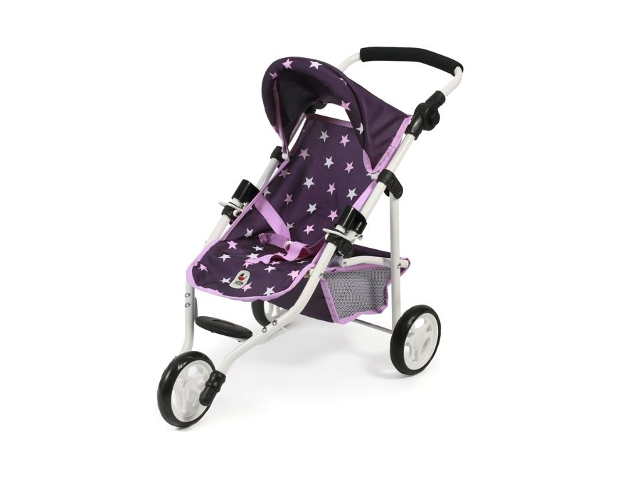 Jogging-Buggy Lola violet Sterne