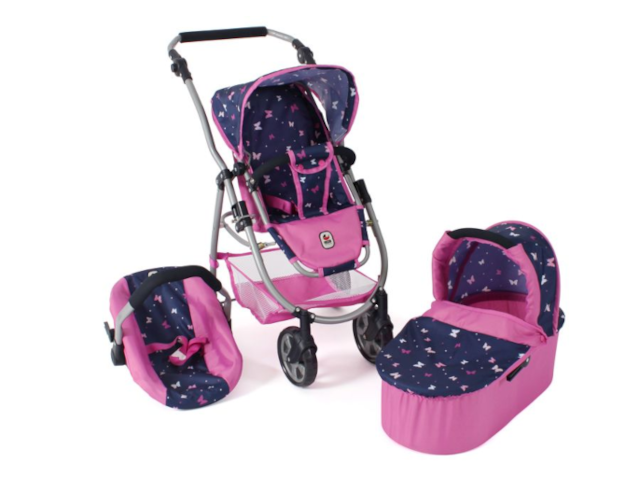 Kombi Emotion 2.0 Butterfly navy-pink
