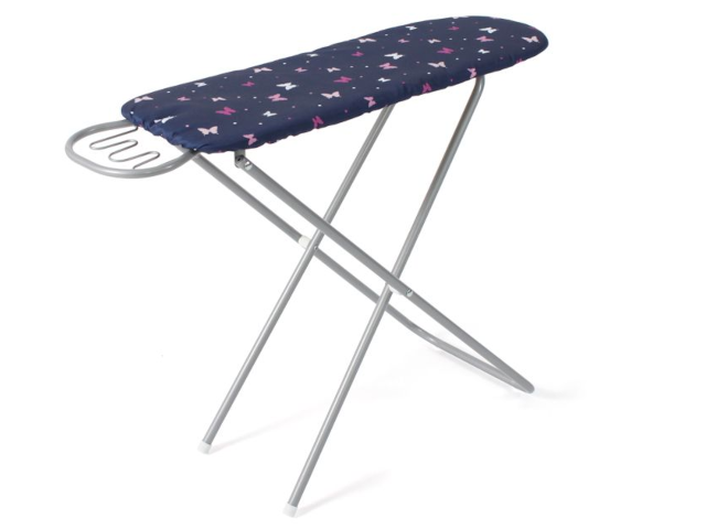 Bügelbrett Butterfly navy-pink