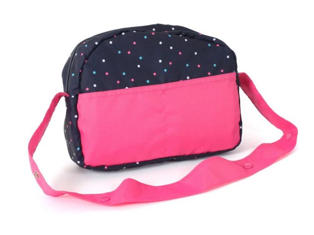 Wickeltasche Konfetti pink
