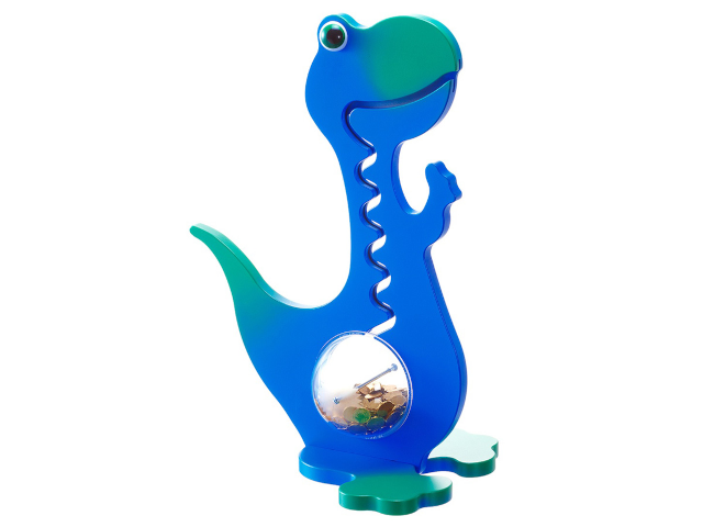 Big Belly Bank 60cm Dino Dunkelblau-zweifarbig