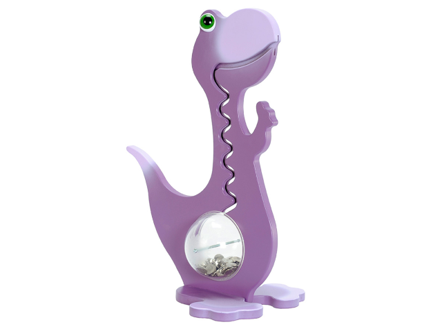 Big Belly Bank 60cm Dino Violett-zweifarbig