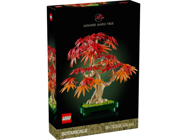 Japanischer Roter Ahorn Bonsai-Baum, Lego Botanicals, 474 Teile