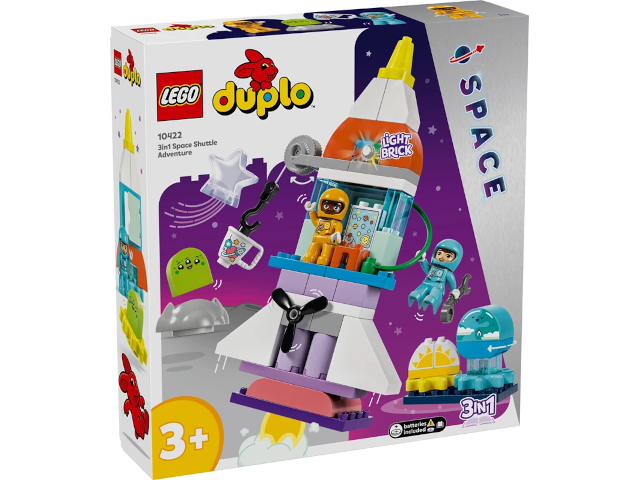 3-in-1-Spaceshuttle für viele Abenteuer, Lego Duplo