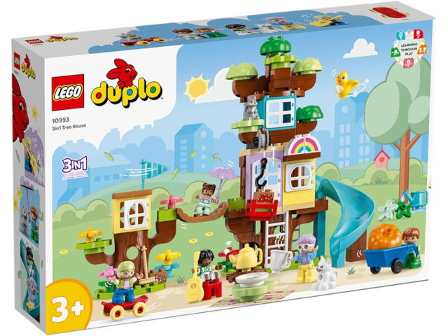 3-in-1 Baumhaus Lego Duplo, 126 Teile