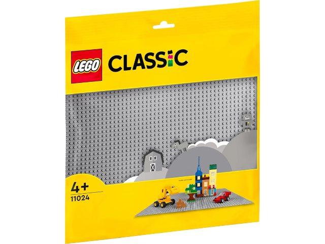 Bauplatte grau Lego Classic
