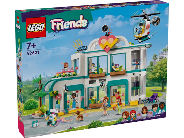 Heartlake City Krankenhaus Lego Friends, 1045 Teile