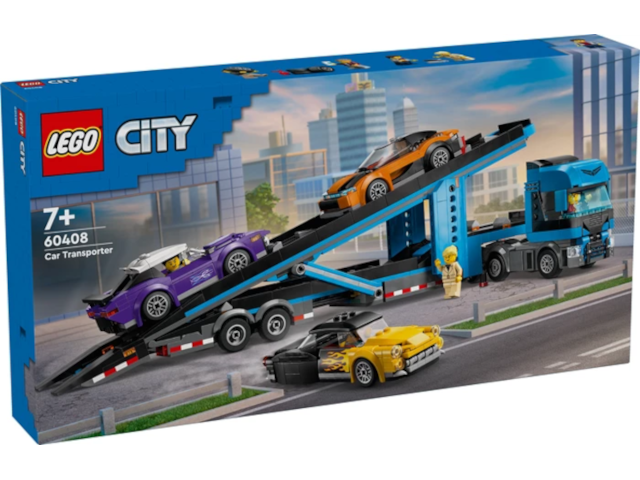 Autotransporter mit Sportwagen Lego City