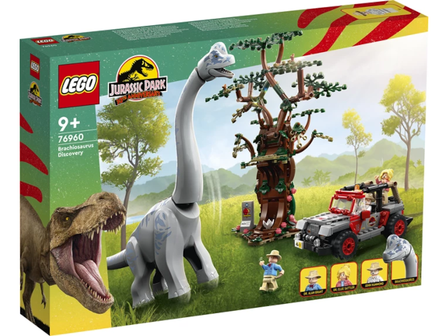 Entdeckung des Brachiosaurus Lego Jurassic World
