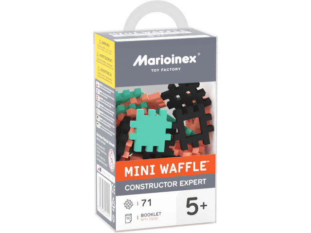 Mini Waffle Constructor 71 Teile Expert, Waffelblöcke