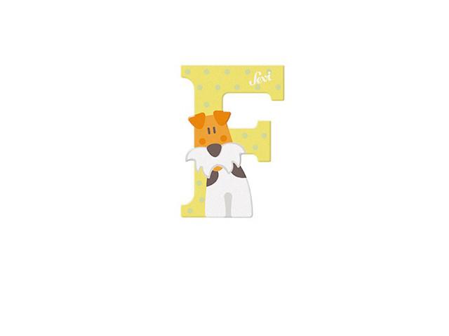 Buchstabe F Fox Terrier