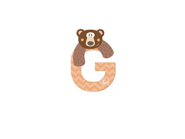 Buchstabe G Grizzly Bär