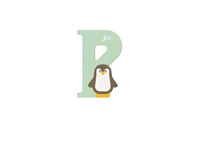 Buchstabe P Pinguin