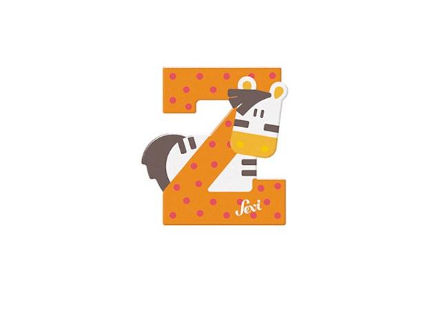 Buchstabe Z Zebra