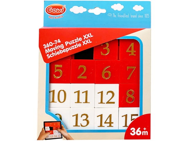 Zahlenschiebe-Puzzle XXL