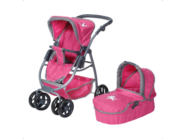 Puppenwagen Kombi Coco berry