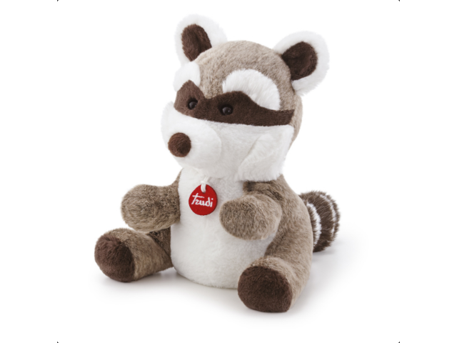 Handpuppe mit Wärmekissen Waschbär