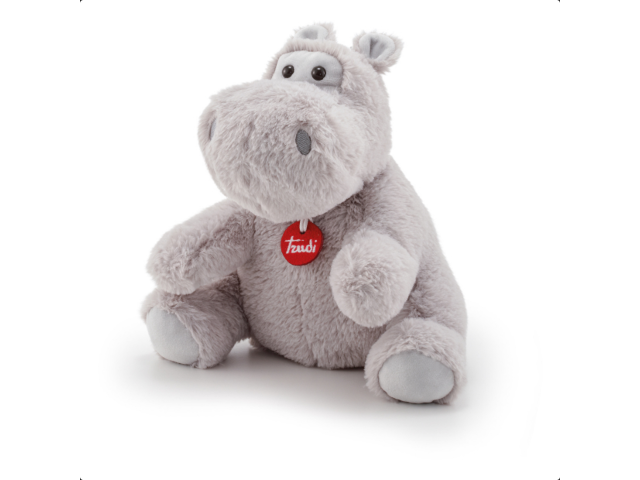 Handpuppe mit Wärmekissen Nilpferd
