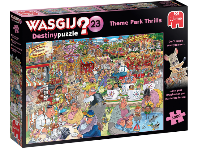 Puzzle Wasgij Destiny 23 Theme Park Thrills, 1000 Teile