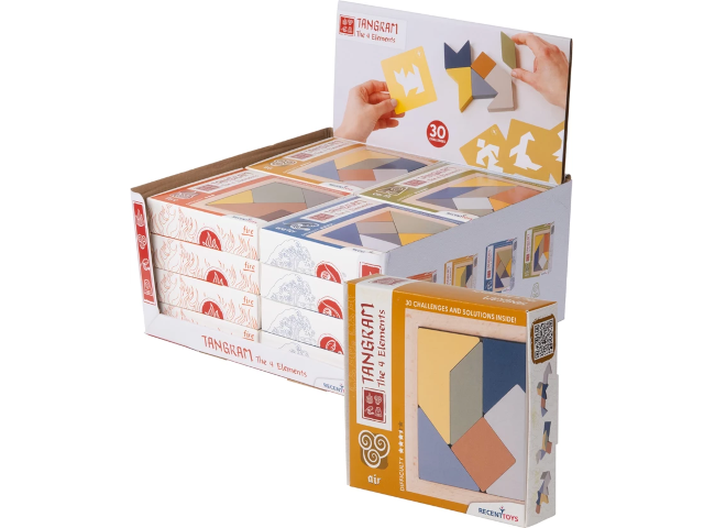 Tangram The 4 Elements 4-fach assortiert