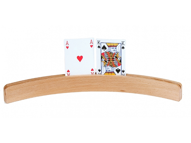 Kartenhalter Holz 50cm