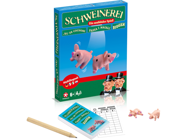 Schweinerei, d