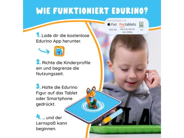 Edurino Starterset Mika, d Erstes Lesen und Schreiben - 0