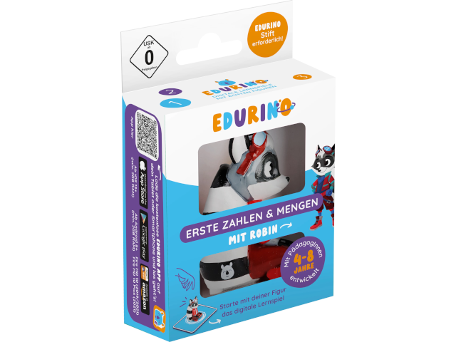 Edurino Figur Robin `Zahlen & Mengen ab 4` - Stufe 1