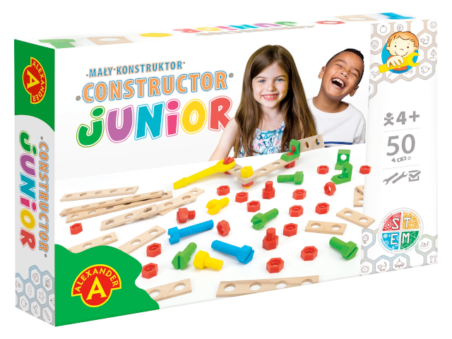 Constructor Junior 50 Teile Bauset für eigene Kreationen