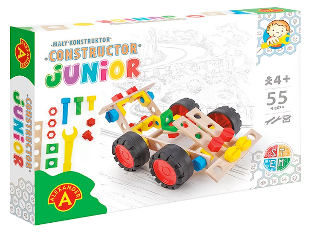 Constructor Junior Race Car Bauset