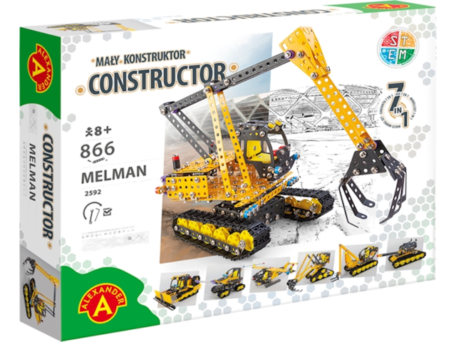 Constructor PRO Melman 7 in 1 Bauset