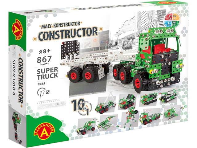 Constructor PRO Super Truck 10 in 1