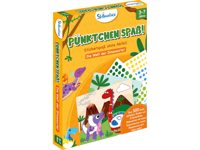 Pünktchen Spass Dinosaurier, d