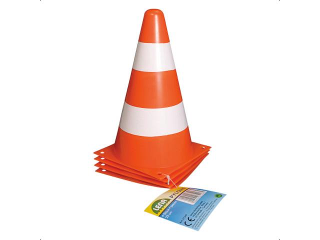 Verkehrskegel, 4 Stück
