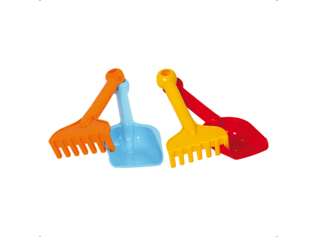 Rechen/Schaufel-Set, 22 cm