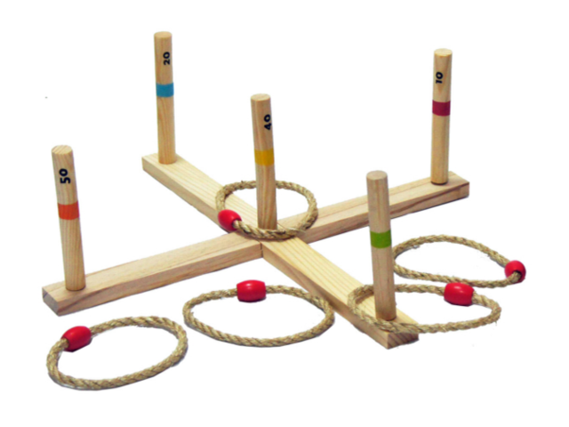 Ringwurfspiel Holz