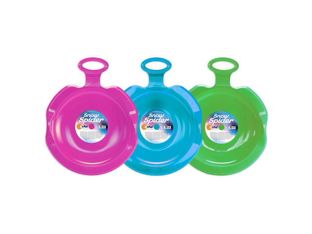 Schneerutscher Spider assortiert