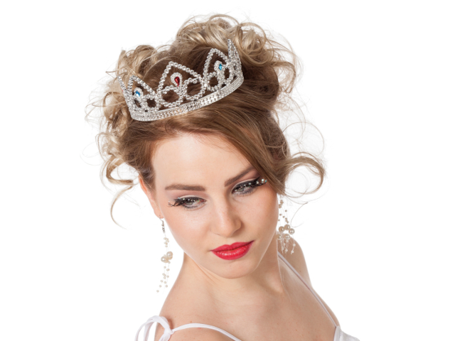 Diadem Prinzessin, silber