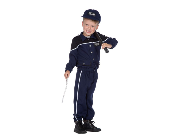 Polizei Kostüm Gr. 116