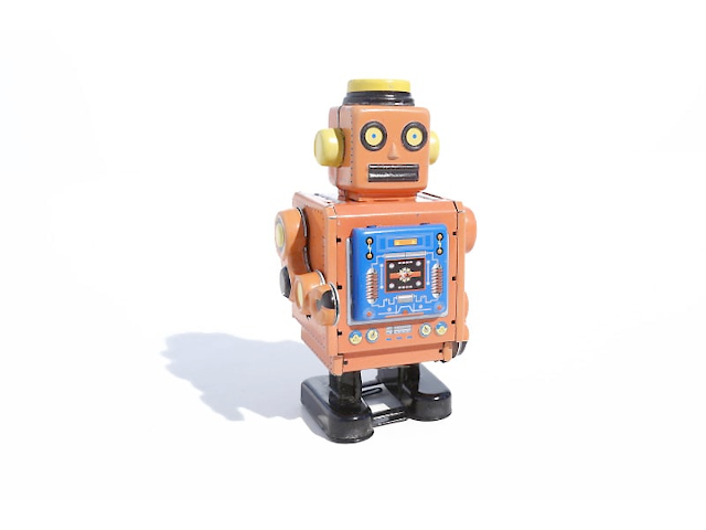 Roboter orange