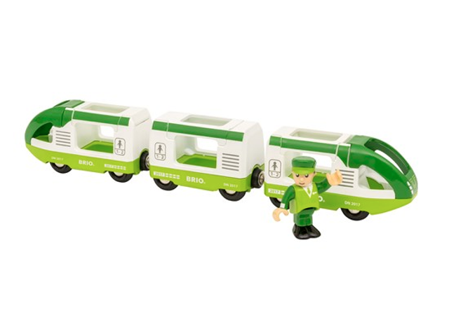 Grüner Reisezug