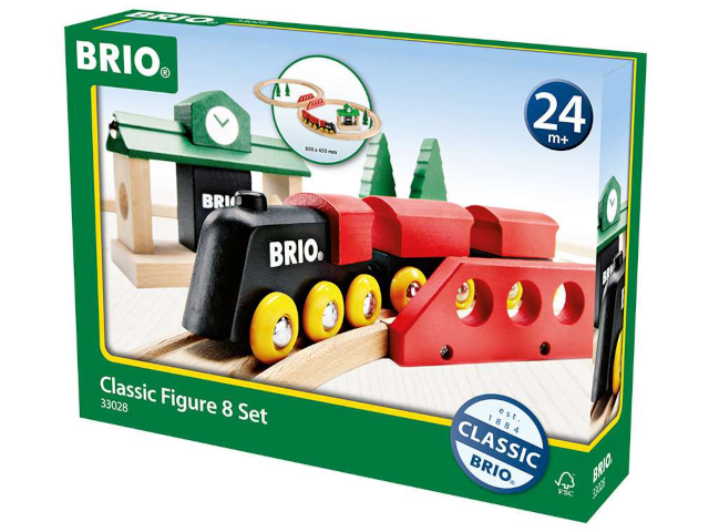 Klassisches Bahn Acht Set