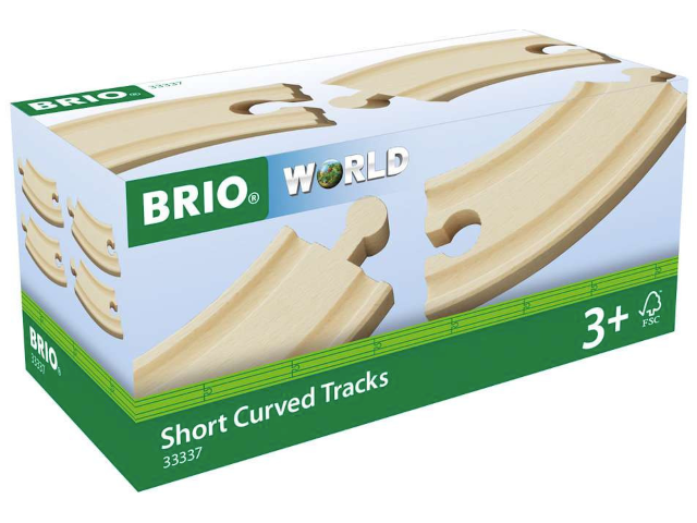 Kurze gebogene Gleise 90mm