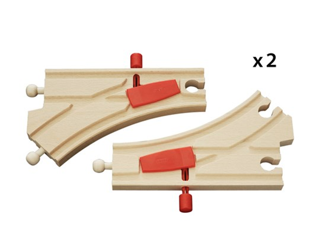 Mechanischisches Weichenpaar - 0
